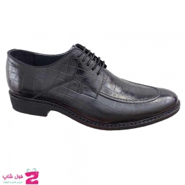 کفش مجلسی  مردانه بزرگپا چرم طبیعی گاوی تبریز کد 2849