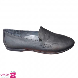 کفش کالج زنانه  چرم طبیعی تبریز کد 2862