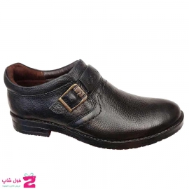 کفش مجلسی  مردانه چرم طبیعی گاوی کد 3009