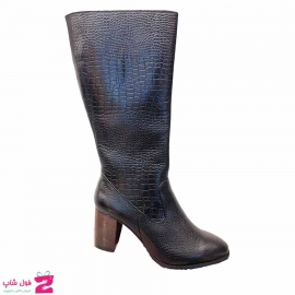 بوت زنانه چرم طبیعی  تبریز کد 3094